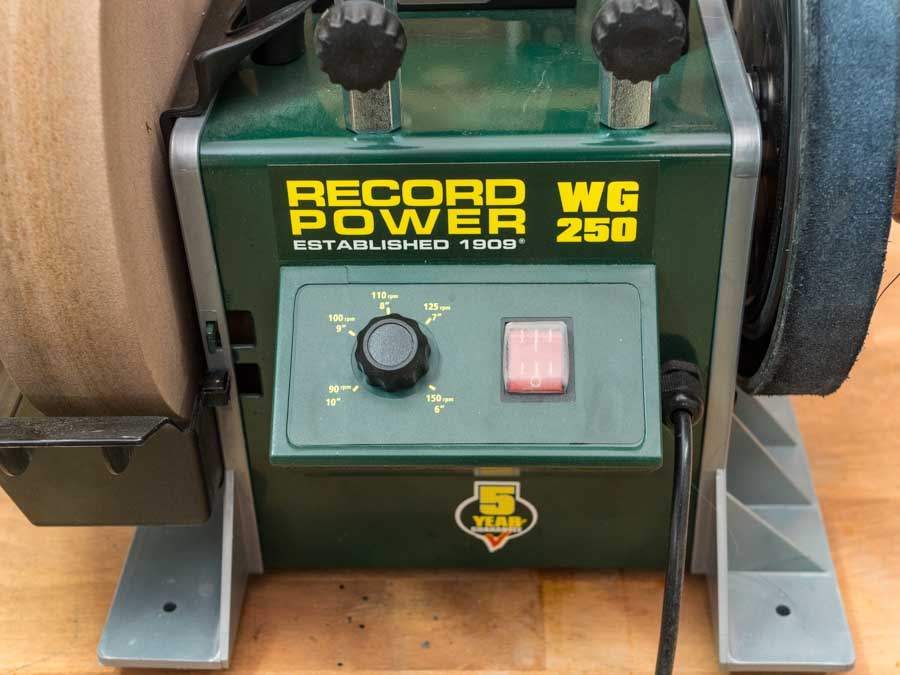 Record Power Nassschleifmaschine für Drechsler