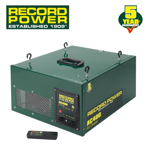 Record Power AC400 Luftfilter inkl. Fernbedienung *