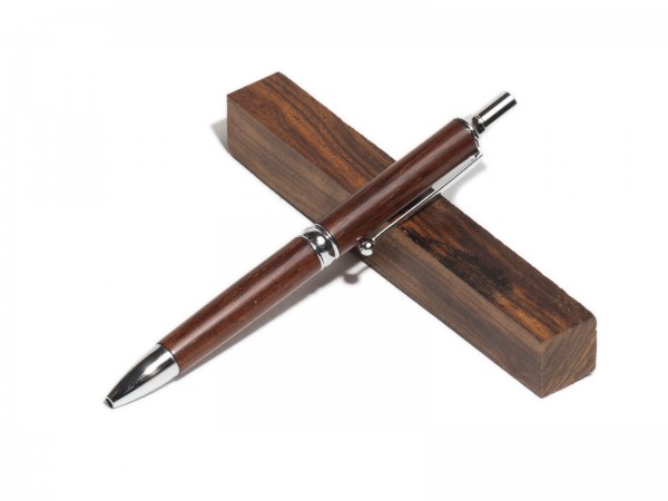 Druck - Kugelschreiber Power Pen, chromfarben
