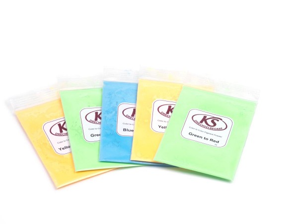 KS Photochrom Color to Color Farb-Pigmente für Epoxidharz Farbset