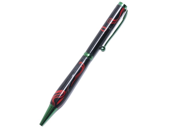 Dreh - Kugelschreiber Fancy, grün