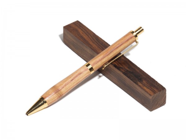 Druck - Kugelschreiber Slimline Pro Pen, goldfarben