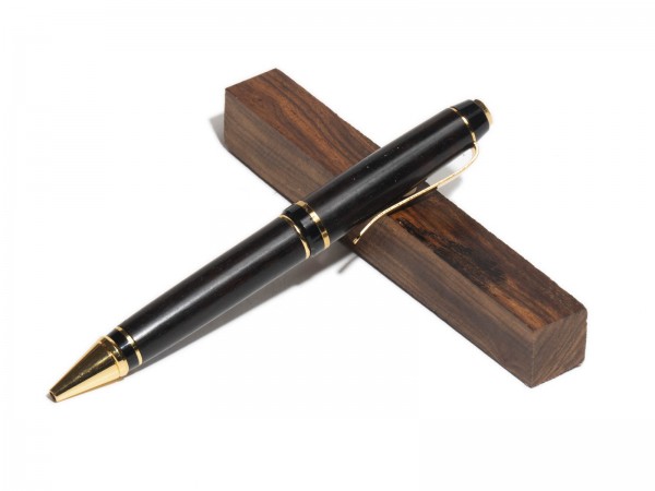 Dreh - Kugelschreiber - Bausatz Cigar, goldfarben