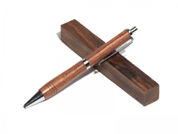 Druck - Kugelschreiber Slimline Pro Pen, chromfarben