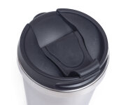 Bausatz Edelstahl Coffee to Go Becher mit Kunststoffdeckel