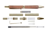 Druck - Kugelschreiber - Bausatz Power Pen, goldfarben