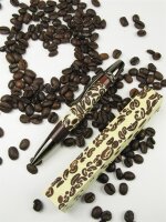 Acryl Kantel /  Pen Blank - Kaffeebohnen