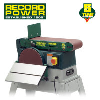 Record Power BDS250 - Band- & Tellerschleifer inkl. Unterbau