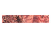 Raffir Penblank aus stabilisiertem Maserholz rot