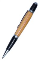 Dreh - Kugelschreiber - Bausatz Sierra, chrom + schwarz