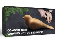 BeaverCraft Vogel Schnitzset - Starter-Schnitzset für Anfänger, Jugendliche und Kinder