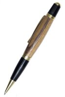 Dreh - Kugelschreiber - Bausatz Sierra, gold + schwarz