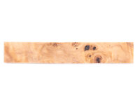 Raffir Penblank aus stabilisiertem Maserholz  naturfarben
